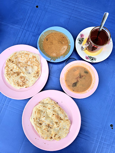 Lebuh Queen street food - Roti Chapati