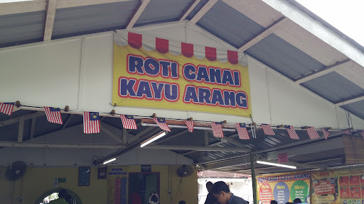 Roti Canai Kayu Arang Melaka
