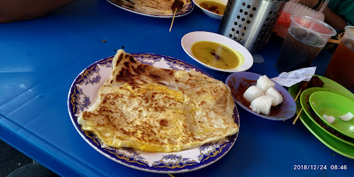 Roti Canai Kayu Arang Melaka