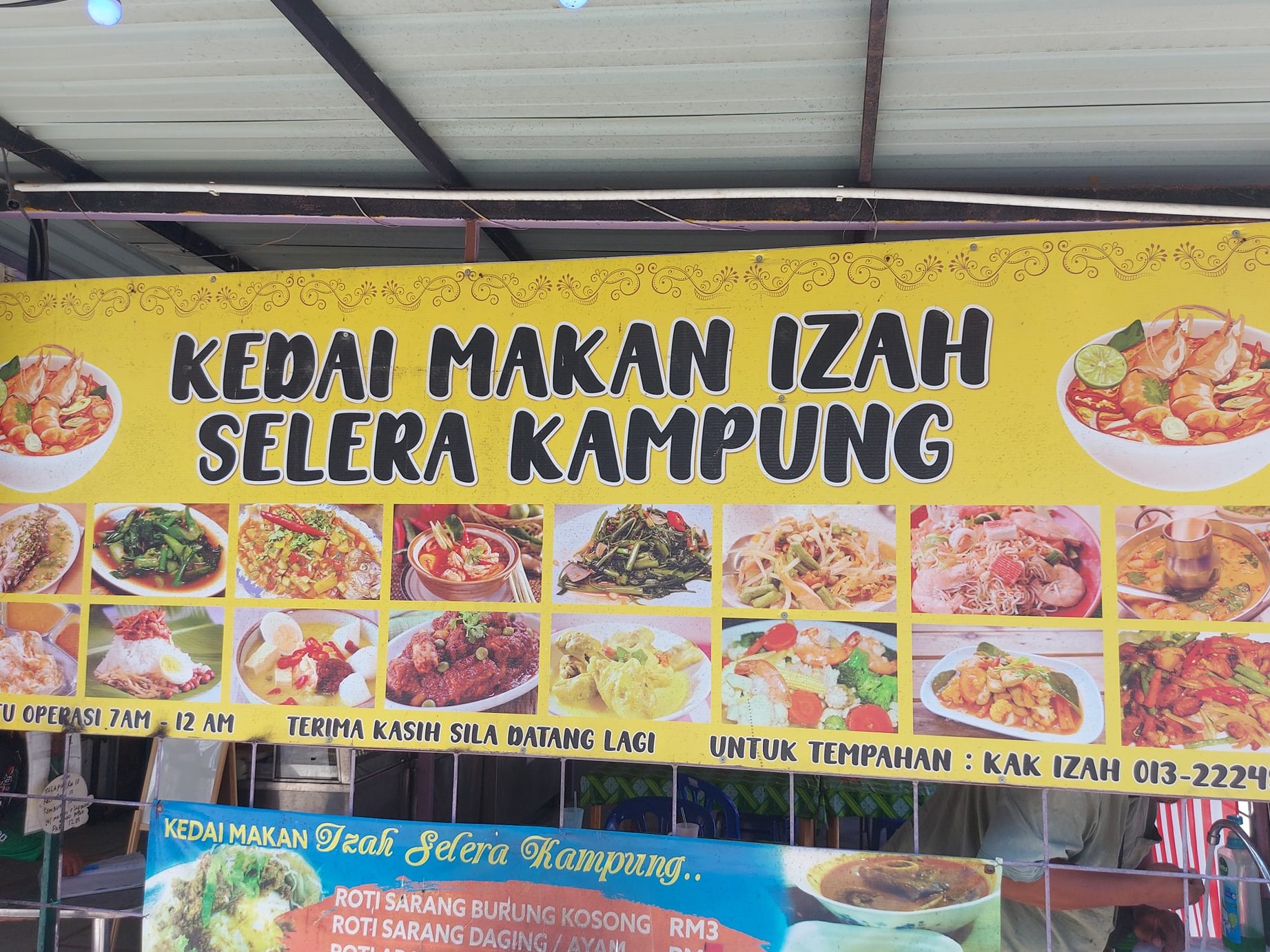 kedai makan izah