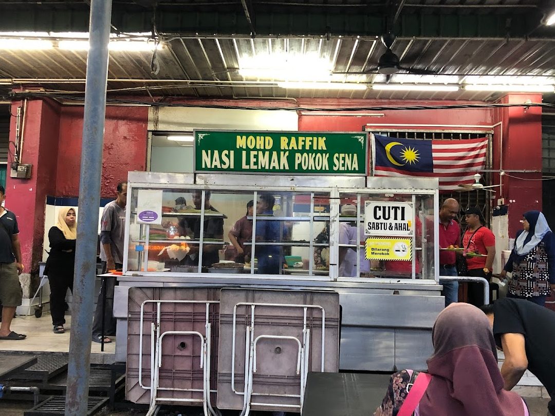 mohd rafik nasi lemak pokok sena kompleks perniagaan