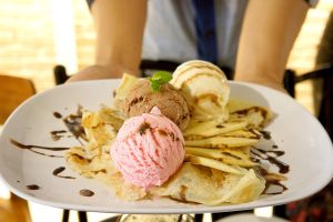 Restoran ice cream & Roti canai special