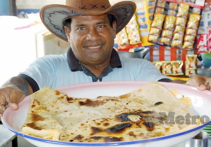 roti canai kak nor imam bujang dataran keris alor gajah