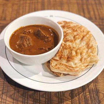 roti canai kari kambing